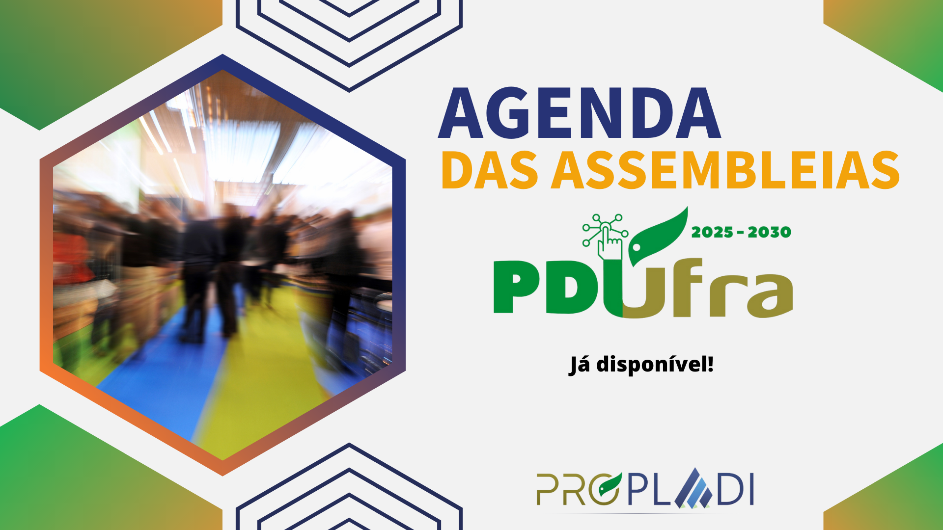 Agenda das Assembleias - PDI 2025-2030