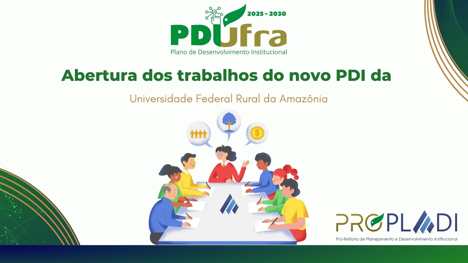 Lançamento dos trabalhos do novo PDI nos Campi da UFRA